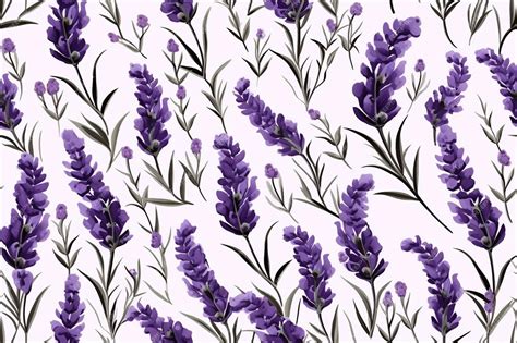 Premium Photo | Floral border silhouette girly wallpaper flower pattern ...