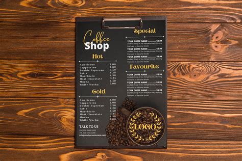 Coffee Shop Menu, Editable Coffee Menu Template, Coffee Bar Sign ...