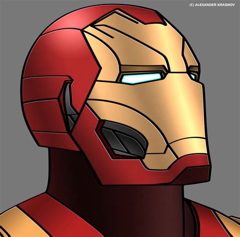 ArtStation - Iron Man - Vector Art