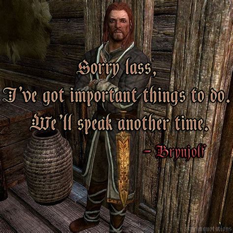 Skyrim Quotes