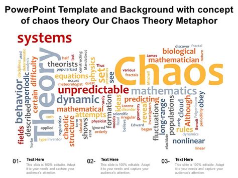 Powerpoint Template And Background With Concept Of Chaos Theory Our ...