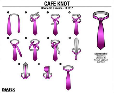 Here is a step by step guide on how to tie a Cafe Knot! #tiefashion ...