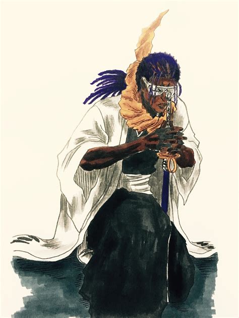 Painting of Captain Tosen : r/bleach