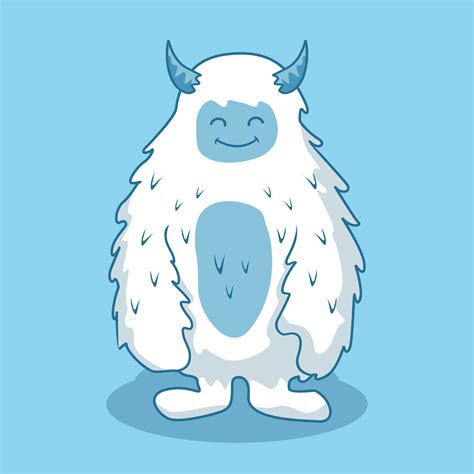 Cute Yeti Vector Art, Icons, and Graphics for Free Download