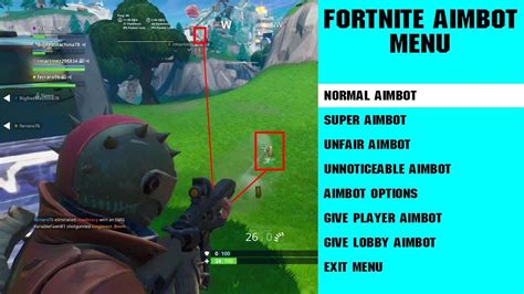 Fortnite mod menu mobile - geserops