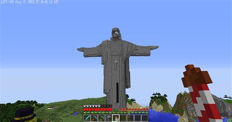 Minecraft Jesus Statue - 52+ Koleksi Gambar