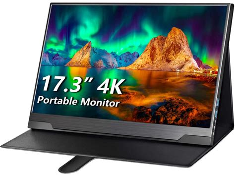 Buy cocoparPortable Monitor 4K - 17.3 Inch UHD FreeSync HDR IPS 130% ...