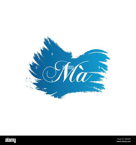 Initial MA letter Logo Design vector Template. Abstract Letter MA logo ...