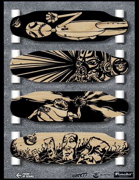 Image de Gris: Custom Grip Tape Design Ideas