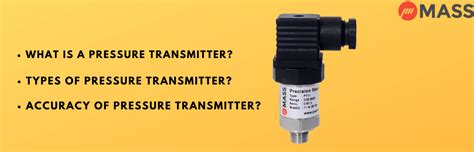 Pressure Transmitter - Types and Accuracy