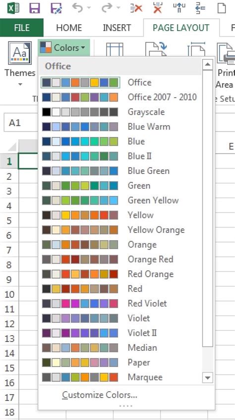 150+ Color Palettes for Excel - PolicyViz