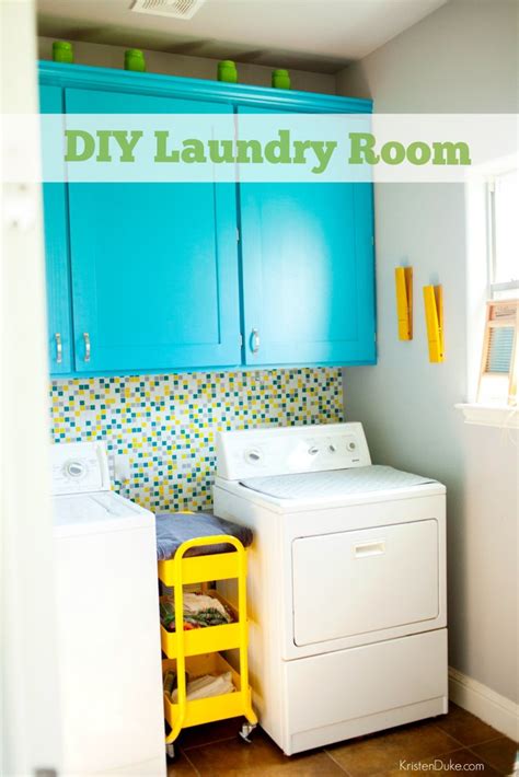 DIY Laundry Room Cabinets | Kristen Duke | Laundry Room Makeover