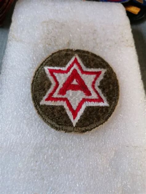 BEAU PATCH ARMEE us 6th ARMY ww2 original EUR 6,00 - PicClick FR