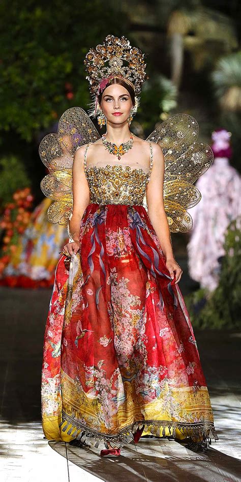 Dolce & Gabbana’s Midsummer Night’s Dream: Alta Moda Autumn/Winter 2015 ...