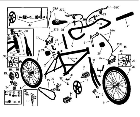 Mongoose Mountain Bike Parts Diagram | Reviewmotors.co