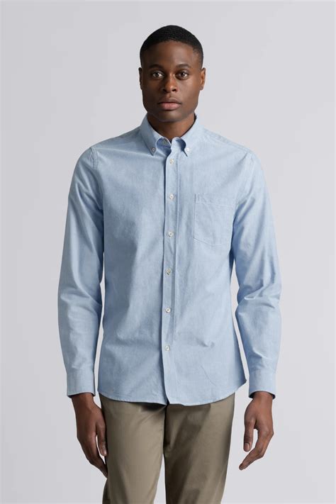 Blue Oxford Shirt | Organic Cotton Button Down - ASKET