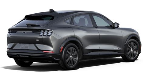 2023 Ford Mustang Mach-E Adds New Carbonized Gray Color