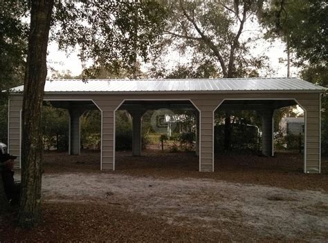 Customized Carport - Metal Barn Central