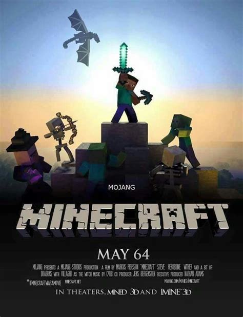 Minecraft Movie Poster