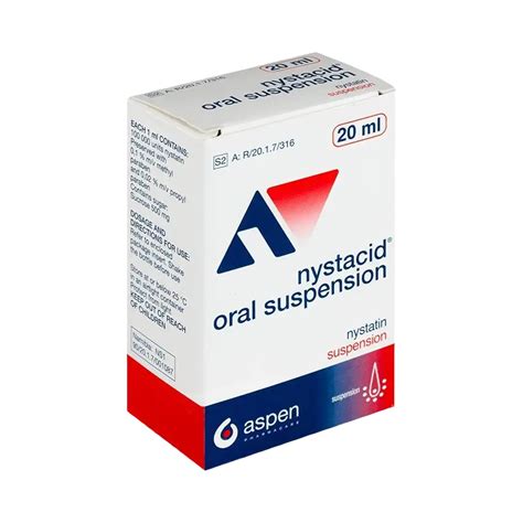 Nystacid Oral Suspension, 20ml