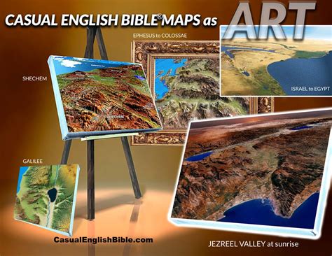 Armageddon Bible Map