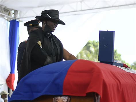 Haiti President's Hometown Funeral Is Met With Protests : NPR