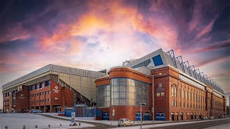 Rangers Ibrox Stadium Panorama Editorial Photo - Image of glasgow ...