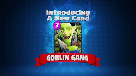 Clash Royale: The GOBLIN GANG! (New Card!) - YouTube