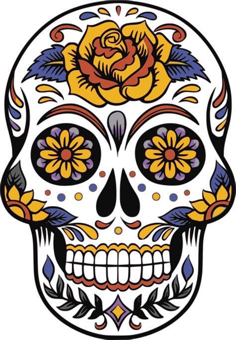 Sugar Skull Clipart - Png Download - Full Size Clipart (#5308889 ...