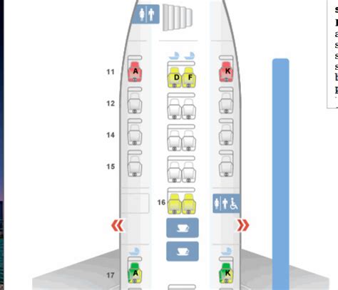 Singapore Airlines Business Class Seat Map