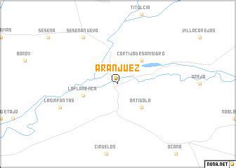 Aranjuez (Spain) map - nona.net