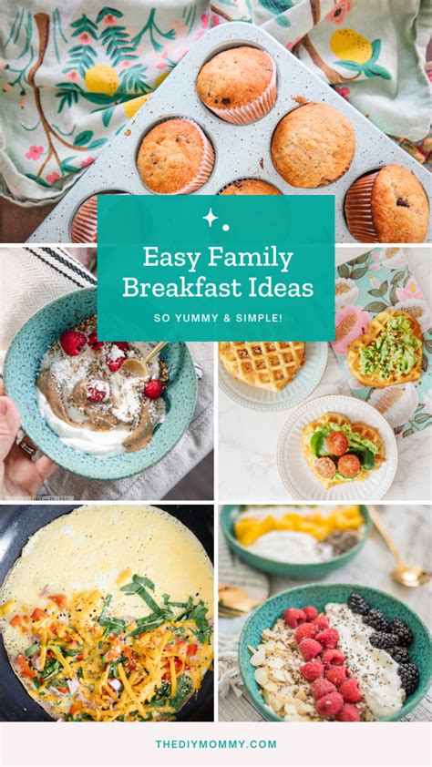 17 Easy Family Breakfast Ideas for a Yummy & Relaxed Morning | The DIY ...