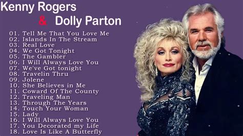 Kenny Rogers, Dolly Parton Greatest Hits Full Album - Kenny Rogers ...