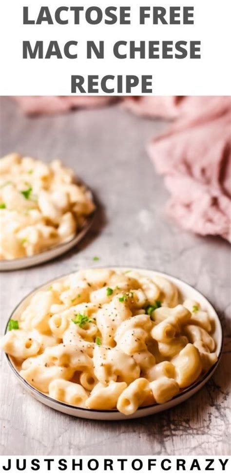 Lactose Free Macaroni and Cheese Recipe - Just Short of Crazy | Lactose ...