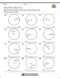 Area of a Circle