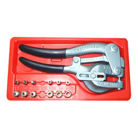 Whitney No.5 Junior Sheet Metal Hole Punch Set Imperial | Hole Punches