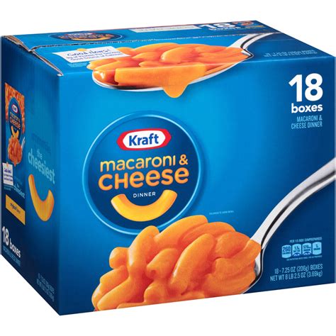 Kraft Macaroni and Cheese Dinner Box, (7.25oz.) – Island Cooler ...