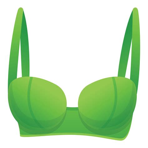 Female bra icon, cartoon style 14224678 Vector Art at Vecteezy