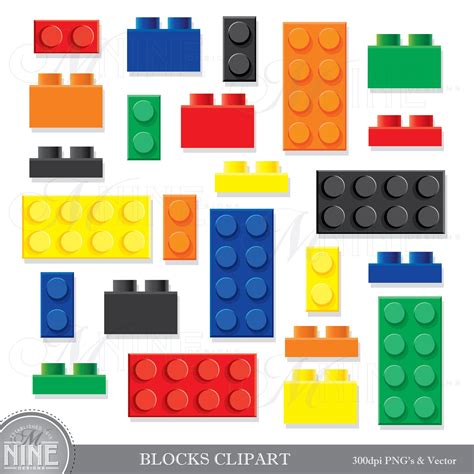 Building blocks clip art building bricks clipart downloads kids toy ...