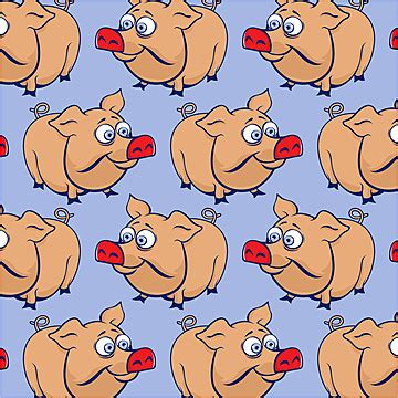 Cartoon Pig Background PNG Transparent Images Free Download | Vector ...