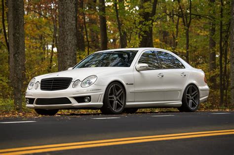 Mercedes-Benz W211 E55 AMG on R19 Sport Edition ST6 Wheels | BENZTUNING