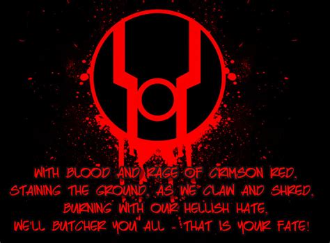 Alternate Red Lantern Oath by MathiasDante02 on DeviantArt