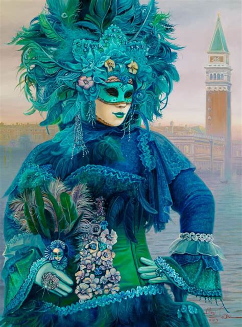 Original Paintings - Venetian Fantasy - Alex Levin