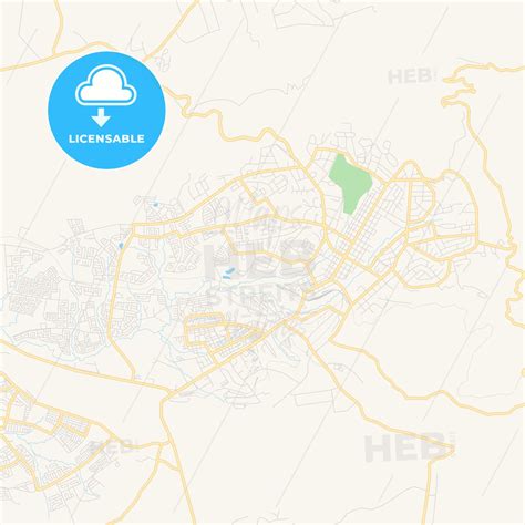 Printable street map of Mutare, Zimbabwe - HEBSTREITS