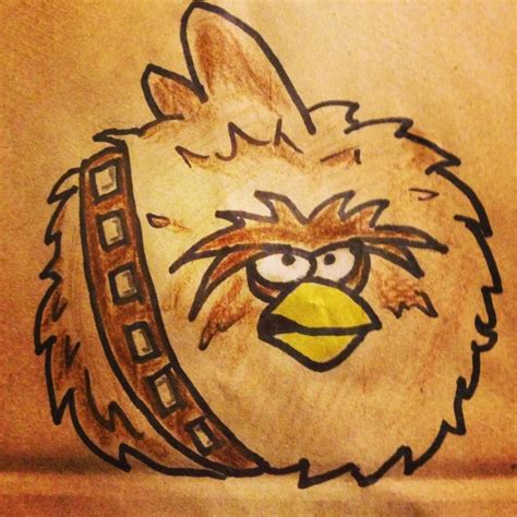 Angry Birds Star Wars Chewbacca | Angry birds star wars, Star wars ...