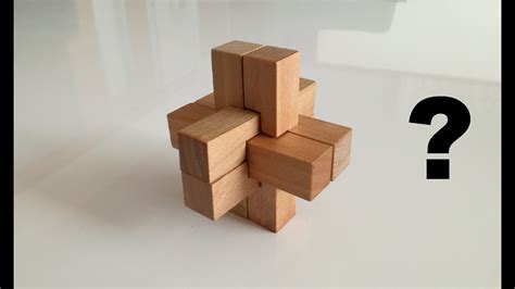 Awesome Puzzle Wooden Cross | How to solve it - YouTube