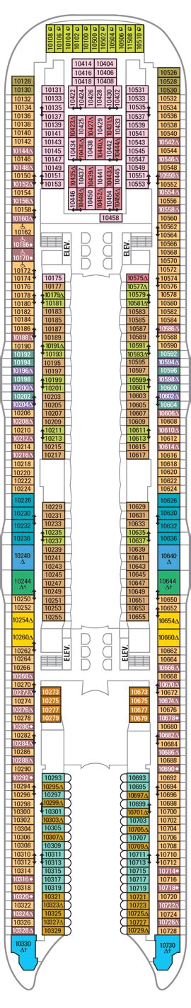 Deck 10 - Oasis of the Seas Deck Plans | Royal Caribbean Blog