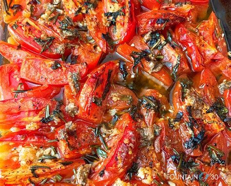 Easy To Make (and Addictive) Roasted Tomatoes With Anchovies Appetizer ...