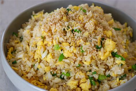 5 Minutes EASY Egg Fried Rice Recipe & Video - Seonkyoung Longest