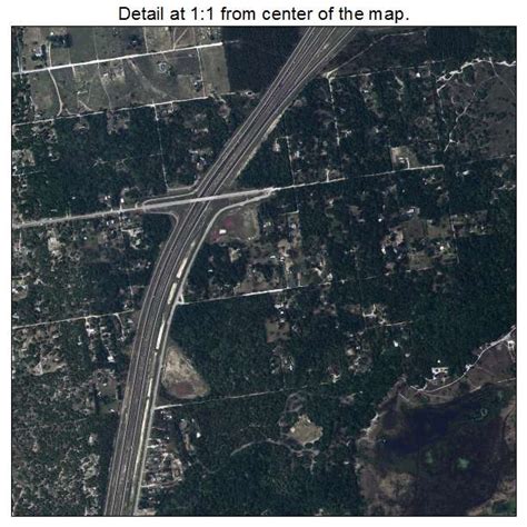 Aerial Photography Map of Shady Hills, FL Florida